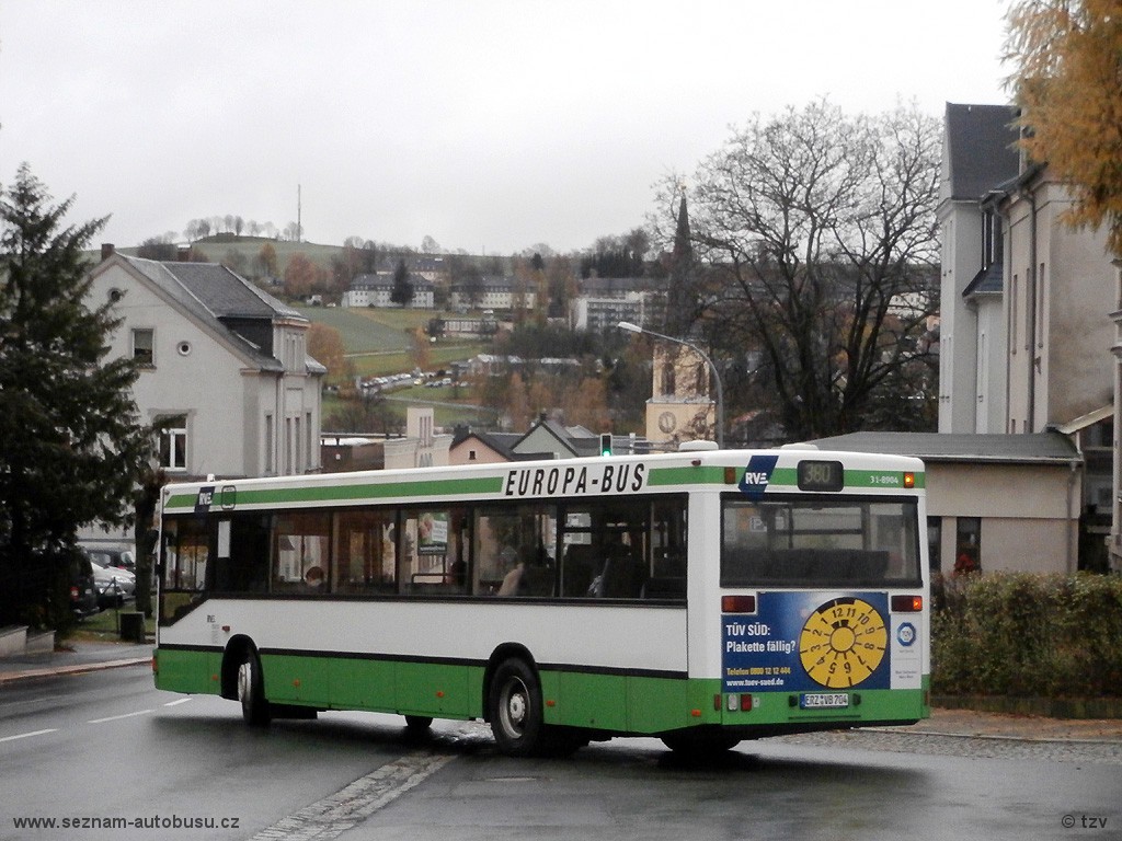 MAN EL222 in Stollberg. (8.11.2013)