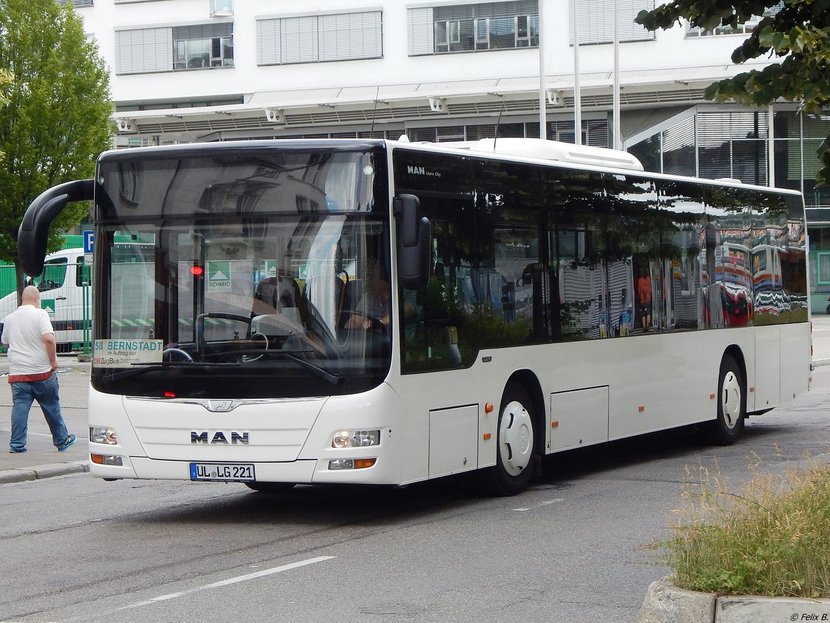 MAN Lion's City von Riedel aus Deutschland in Ulm am 19.06.2018