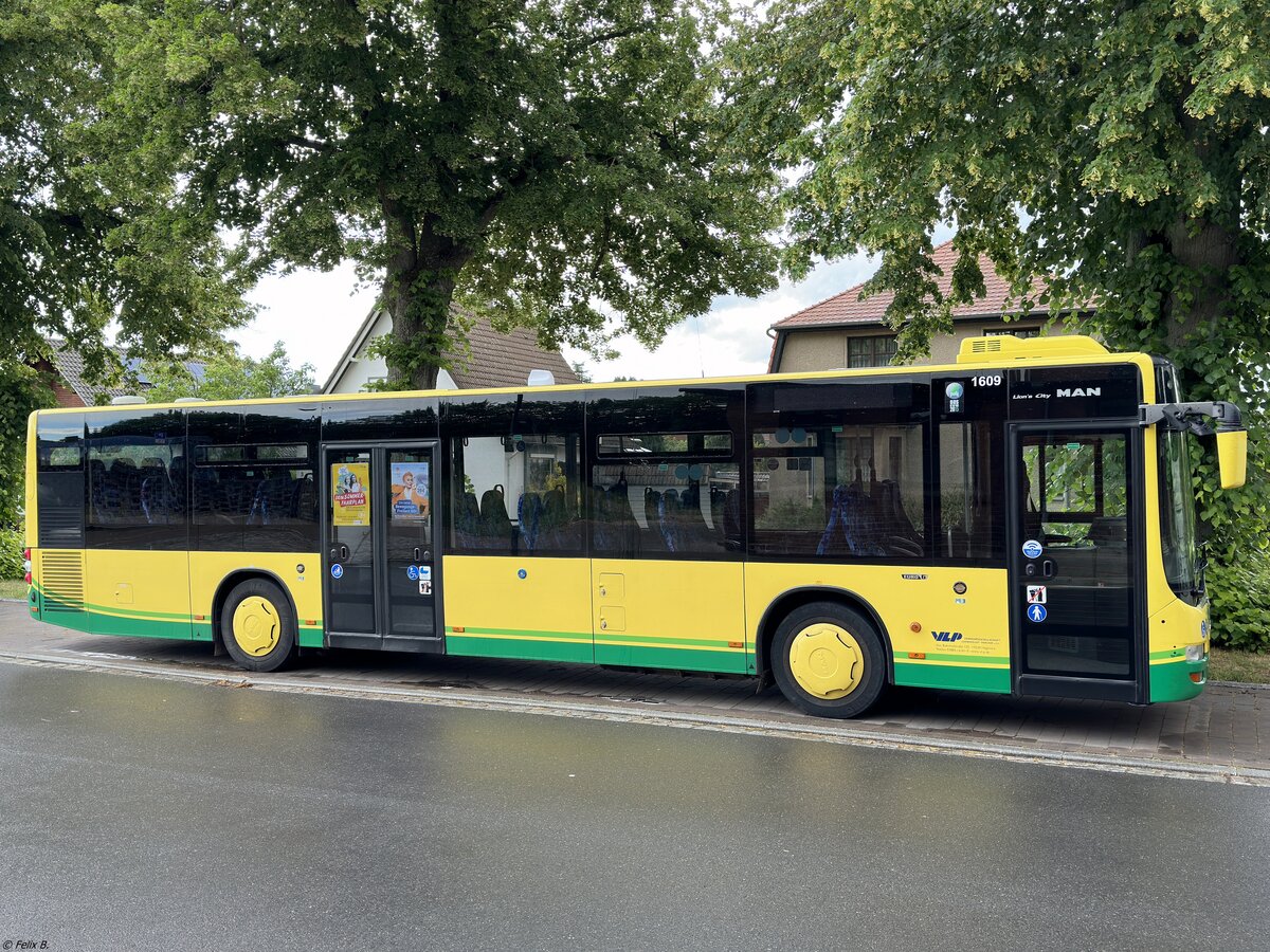 MAN Lion's City der Verkehrsgesellschaft Ludwigslust-Parchim mbH in Plau am See am 27.06.2023