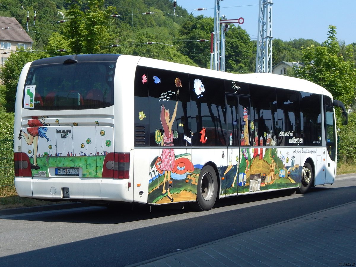 MAN Lion's Regio der VVR in Sassnitz am 02.06.2018