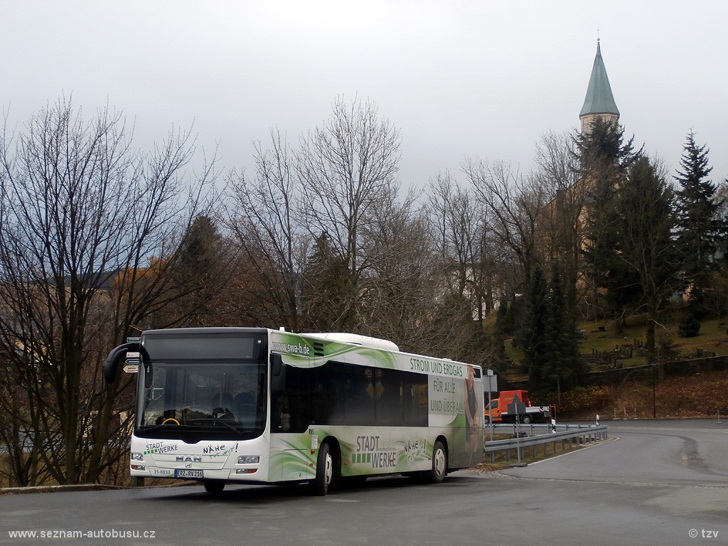 MAN NÜ323 in Oberwiesenthal. (7.11.2013)