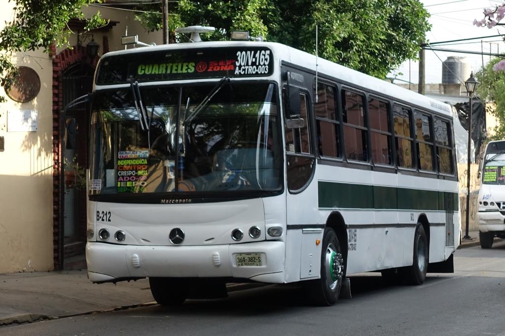 Marcopolo Linienbus, Oaxaca/Mexiko 30.03.2018