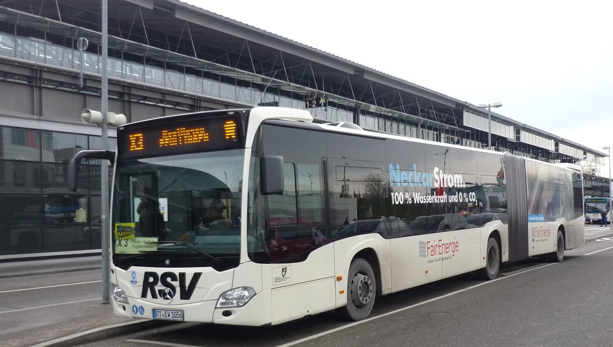 MB-Citaro von RSV-Reutlingen am Stuttgarter-Flughafen