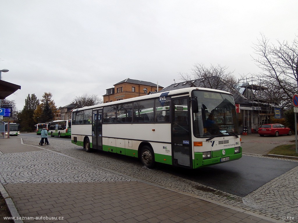 Mercedes-Benz O408 in Stollberg. (8.11.2013)