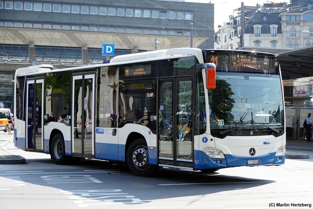 Mercedes Citaro C2 K  vbl Luzern , August 2024