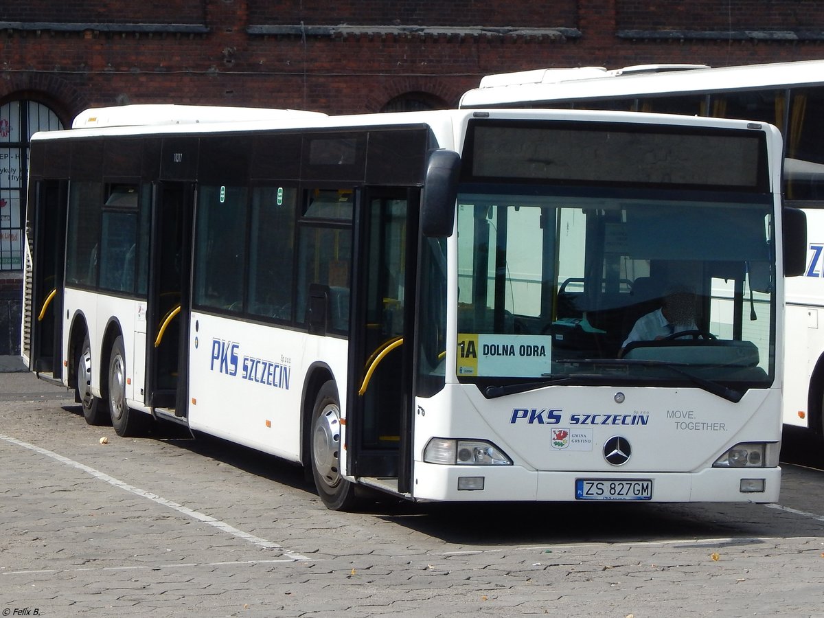 Mercedes Citaro I von PKS Szczecin aus Polen in Stettin am 08.08.2018