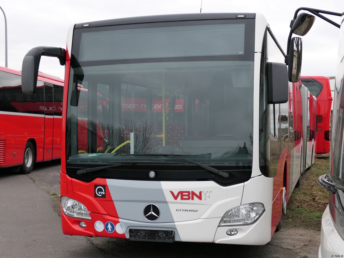 Mercedes Citaro III von URB aus Deutschland (ex Verkehrsbetriebe Nagoldtal - CW-LL 1248) in Ueckermünde am 07.03.2021