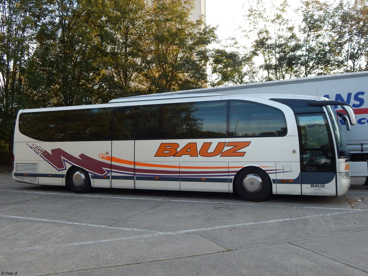 Mercedes Travego von Bauz aus Deutschland in Neubrandenburg am 09.09.2018