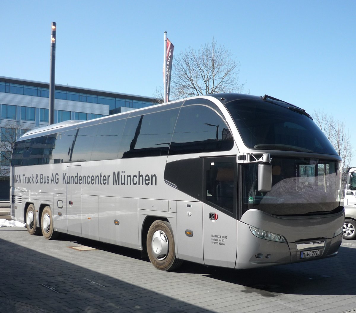 Neoplan-Cityliner bei MAN-Busforum in München