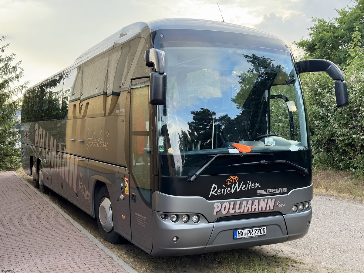 Neoplan Tourliner von Pollmann Reisen aus Deutschland in Malchow am 16.06.2023