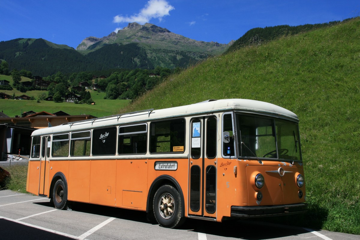 Oldtimer FBW, Grindelwald/Schweiz 03.07.2014