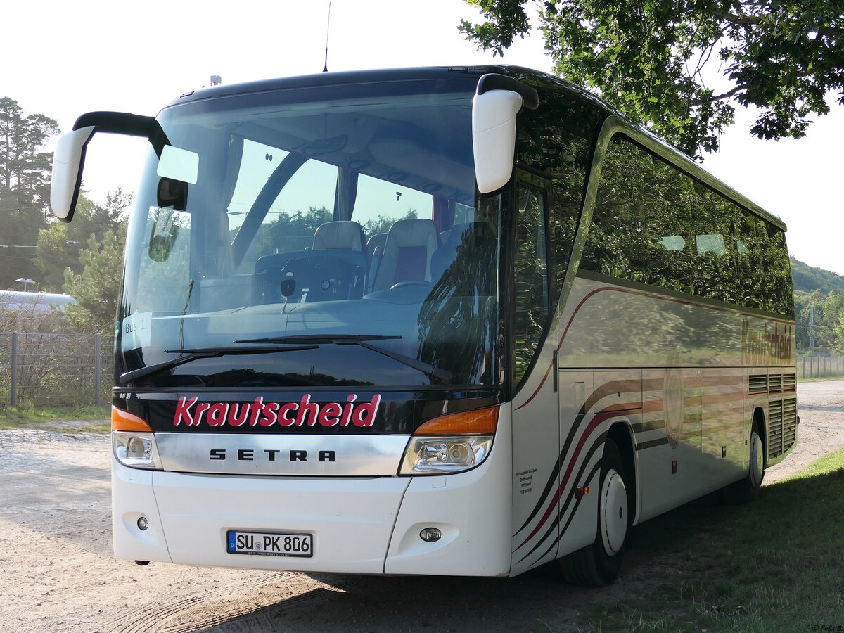 Setra 415 HD von Krautscheid aus Deutschland in Binz am 07.08.2020