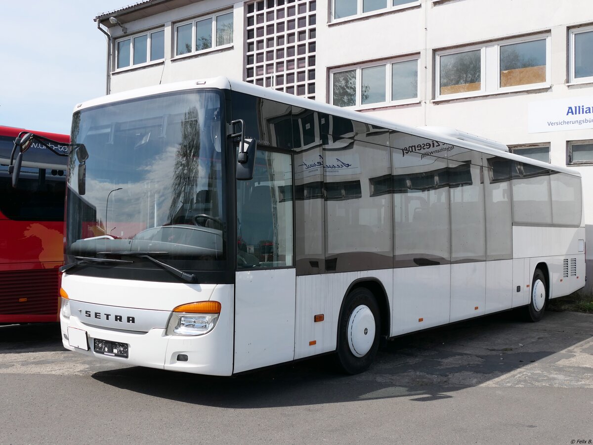 Setra 415 LE Business von URB aus Deutschland (ex Walter Gerber Omnibushandel) in Ueckermünde am 09.05.2021