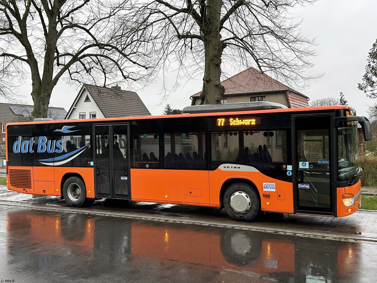 Setra 415 NF der MVVG in Plau am See am 14.04.2023