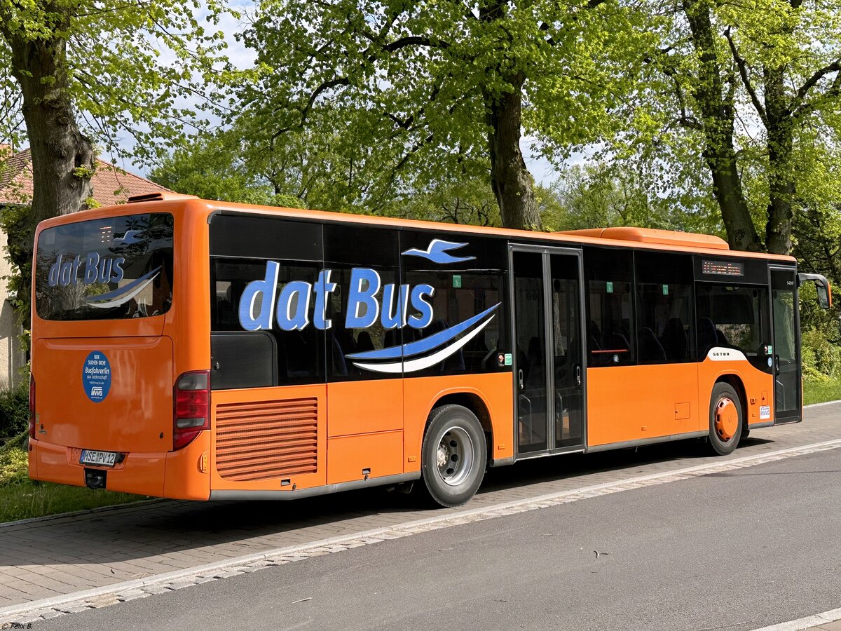 Setra 415 NF der MVVG in Plau am See am 11.05.2023