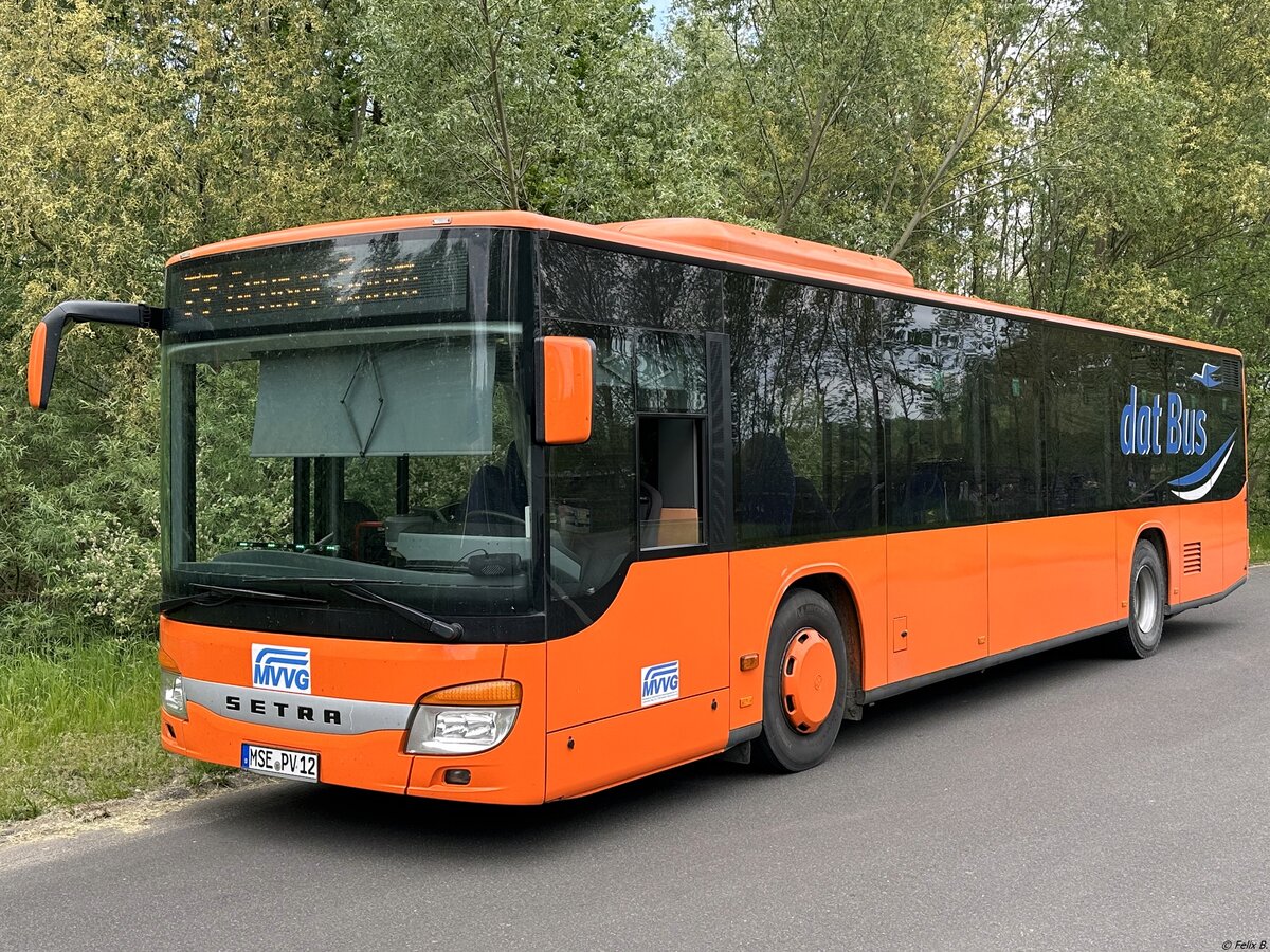 Setra 415 NF der MVVG in Plau am See am 15.05.2023