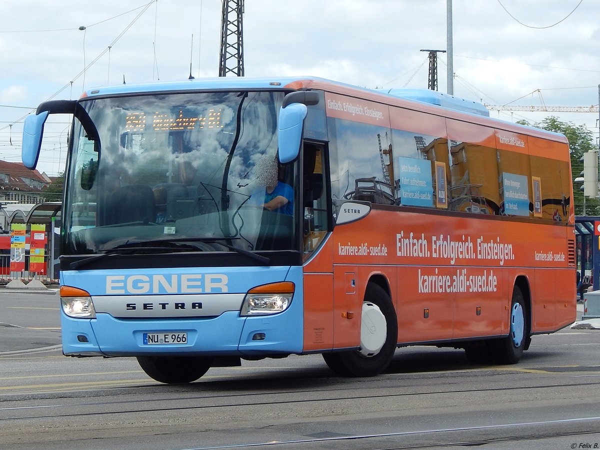 Setra 415 UL von Egner aus Deutschland in Ulm am 19.06.2018