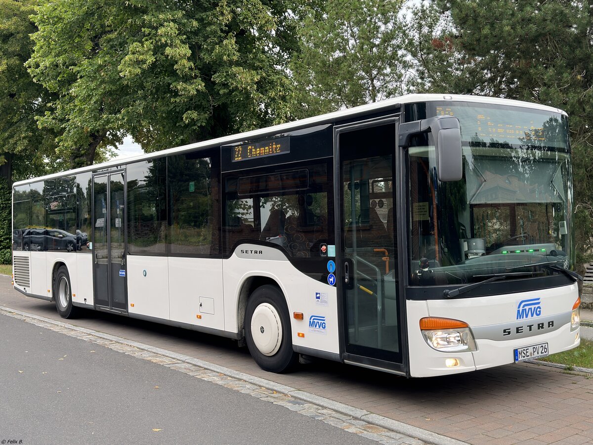 Setra 416 NF der MVVG in Plau am See am 27.08.2023