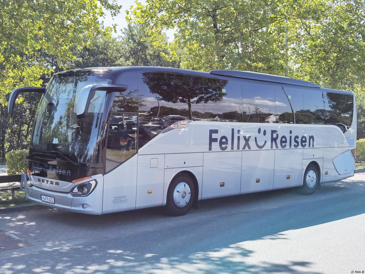 Setra 515 HD von Felix-Reisen aus Deutschland in Timmendorfer Strand am 22.08.2022