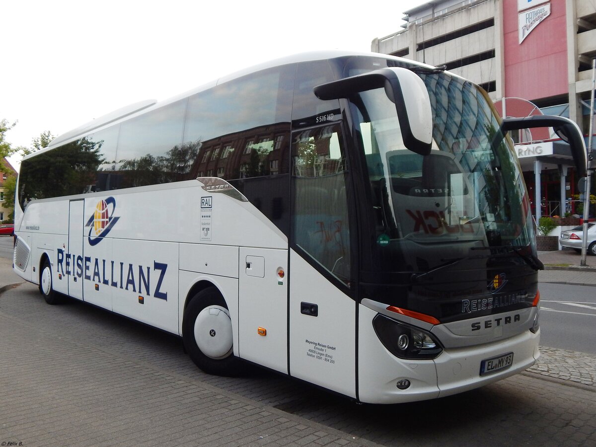 Setra 516 HD von Meyering-Reisen aus Deutschland in Neubrandenburg am 31.05.2019