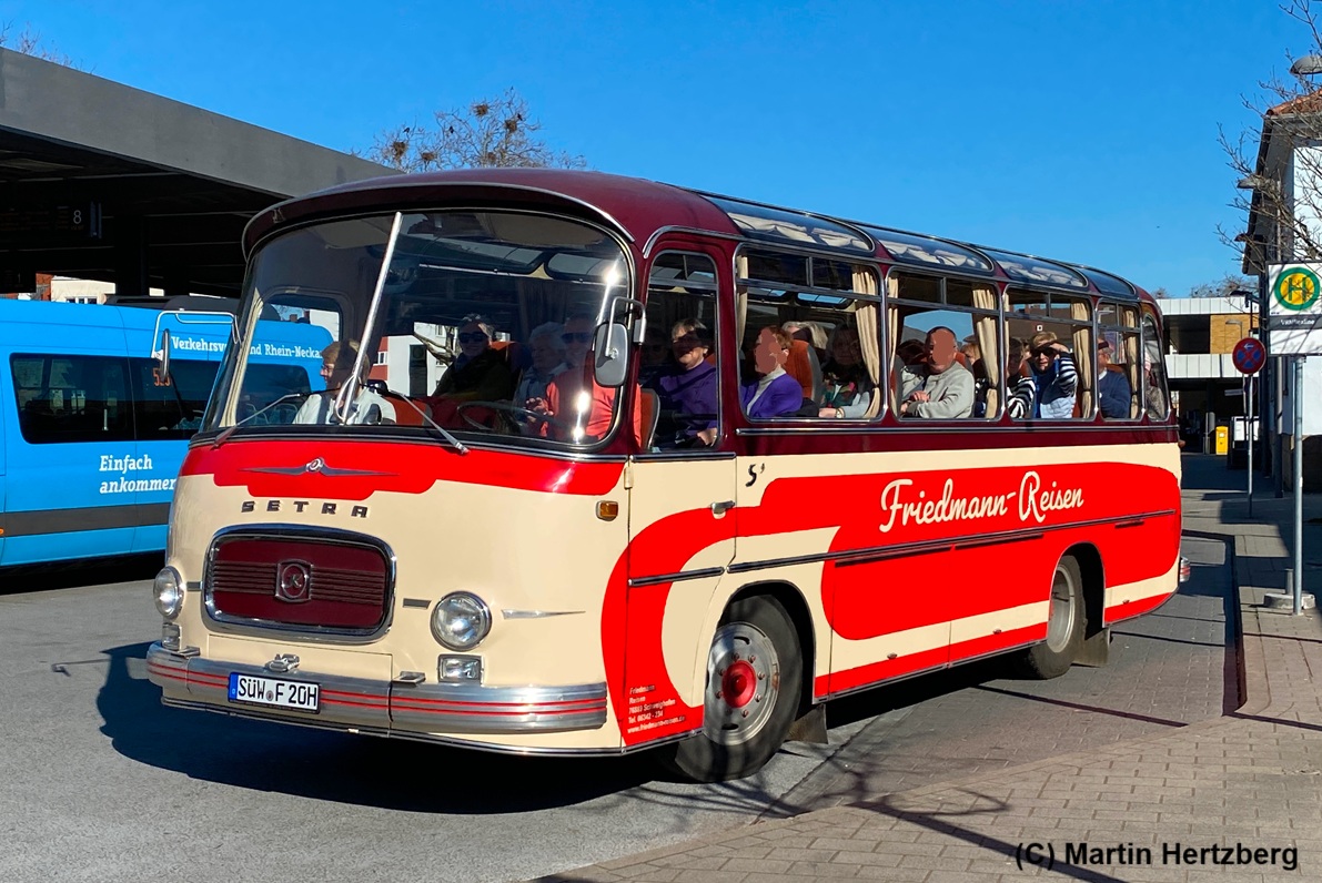 Setra S 9 Bj. 1966  Friedmann , Landau März 2025