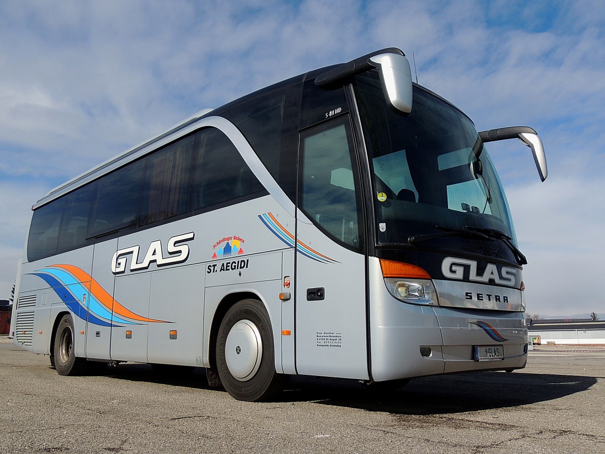 SETRA S411HD von GLAS-Reisen; 140221