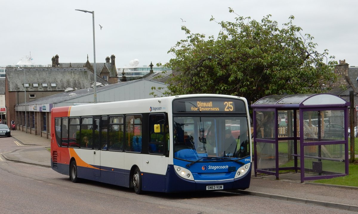 Stadtbus in Invergordon 12.06.19