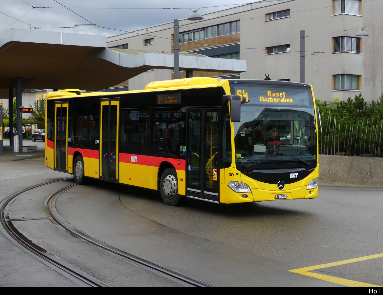 BLT - Mercedes Citaro  Nr.30  BL  7748 unterwegs in Dornach am 2024.10.13