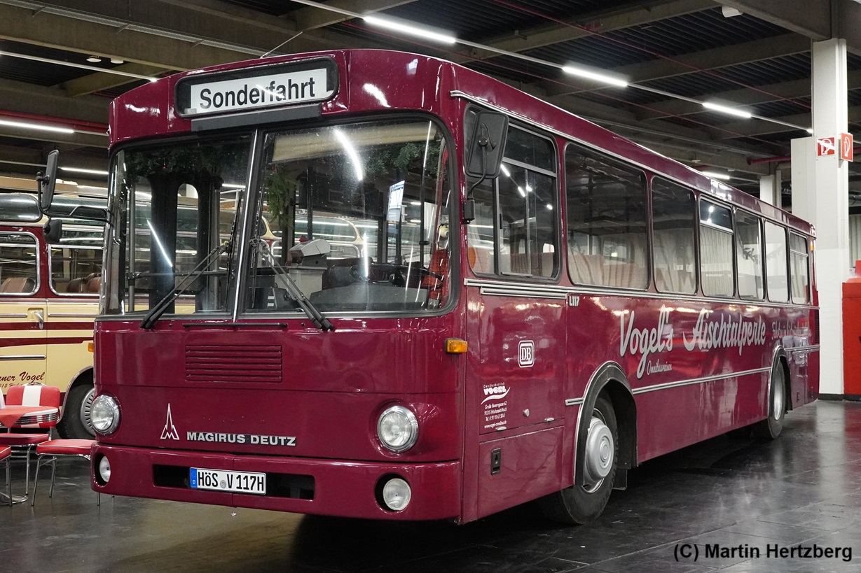 Magirus 260 L 117 Bj. 1983 DB Vogel, Retro Classics Nürnberg Dezember 2024, Retro Classics Nürnberg Dezember 2024