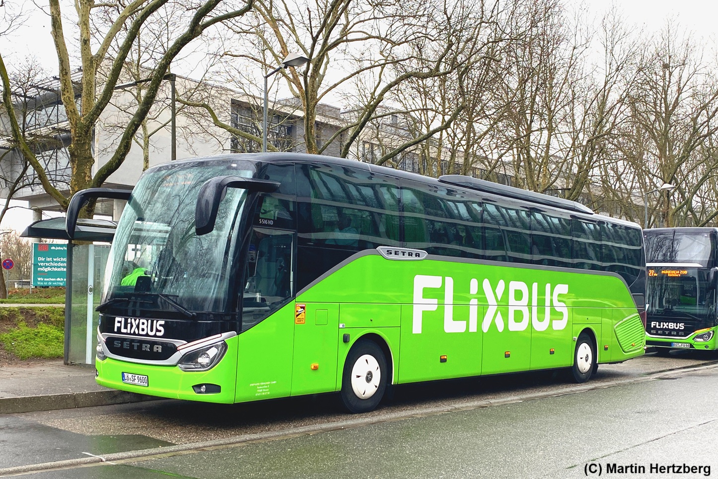 Setra S 516 HD/2  Flixbus - Stiefvater , Karlsruhe März 2025 