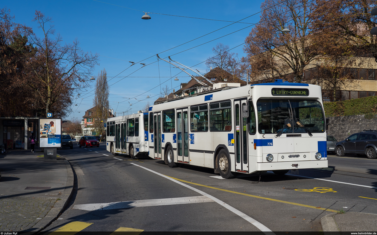 TL NAW Trolleybus 776 / Montétan, 14. November 2020