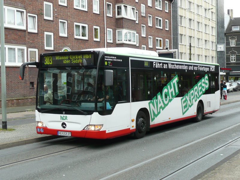 01.09.08,CITARO der HCR Nr.27 in Wanne-Eickel.