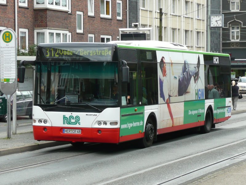 01.09.08,NEOPLAN der HCR Nr.48 in Wanne-Eickel.