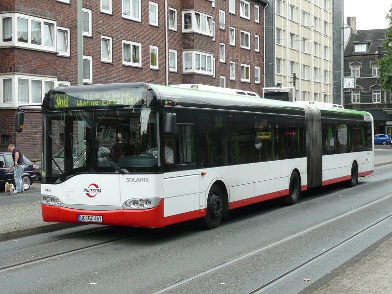 01.09.08,SOLARIS der BOGESTRA Nr.0467 in Wanne-Eickel.