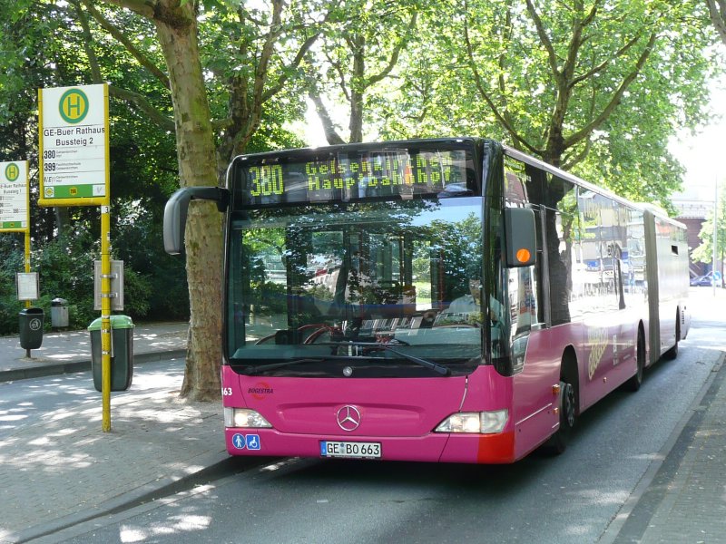 02.07.08,MB-CITARO der BOGESTRA Nr.0663,Ge-Buer Rathaus.