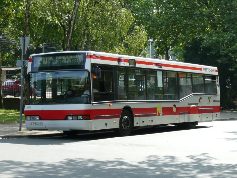 02.07.08,NEOPLAN,VESTISCHE Nr.2565,Ge-Buer Rathaus.