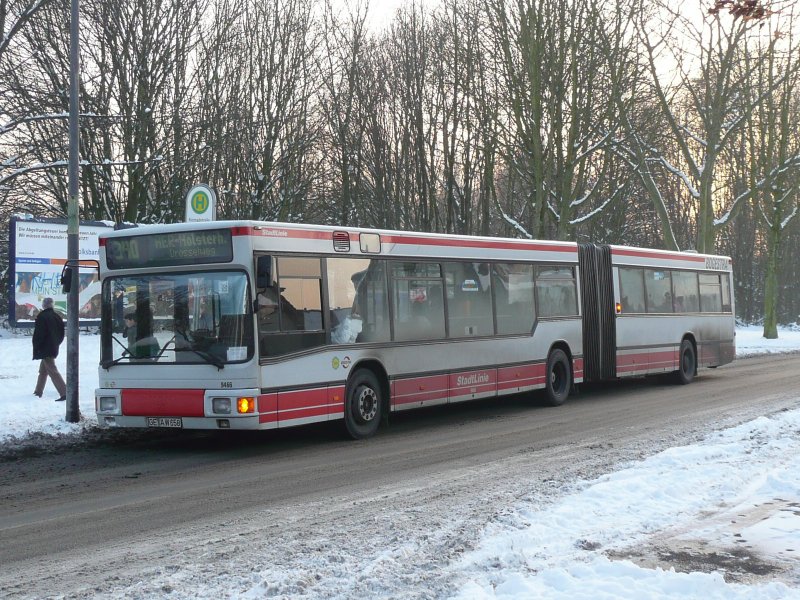 08.01.09,MAN der Bogestra Nr.9466 in Gelsenkirchen-Hllen.