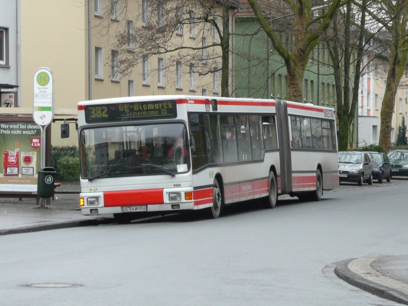 09.02.09,MAN der Bogestra Nr.9466 in Gelsenkirchen-Hllen.