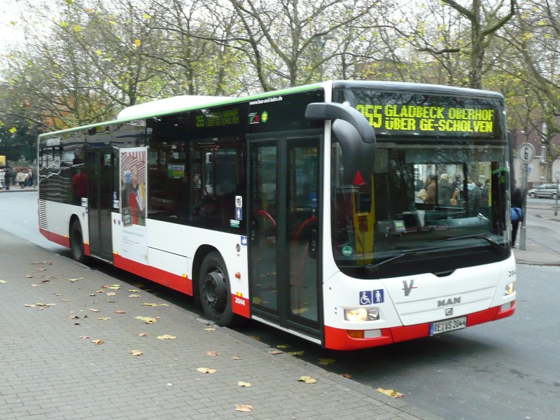 13.11.08,MAN der VESTISCHEN Nr.2044 in Gelsenkirchen-Buer.