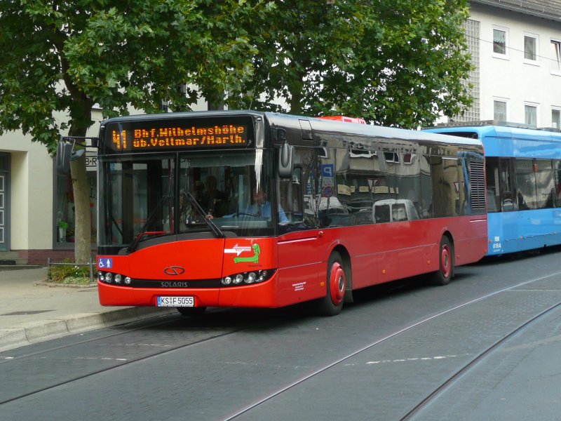 16.09.08,SOLARIS der RKH in Kassel,Haltestelle Teichstrae.