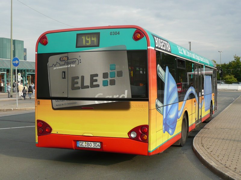 17.09.08,SOLARIS der BOGESTRA Nr.0304,Gelsenkirchen HBF.