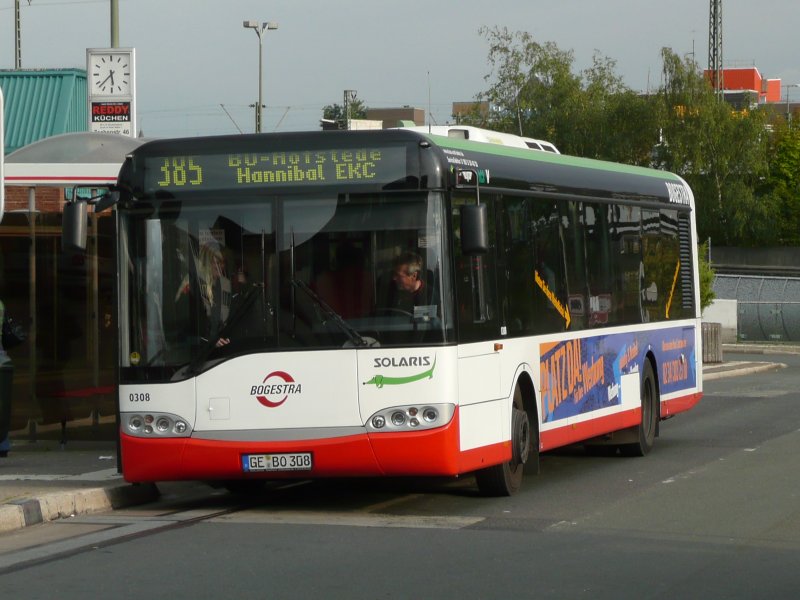 17.09.08,SOLARIS der BOGESTRA Nr.0308,Gelsenkirchen HBF.