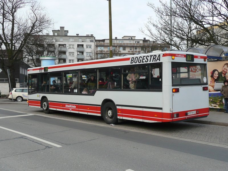 18.02.09,MAN der BOGESTRA Nr.9408 in Wattenscheid.