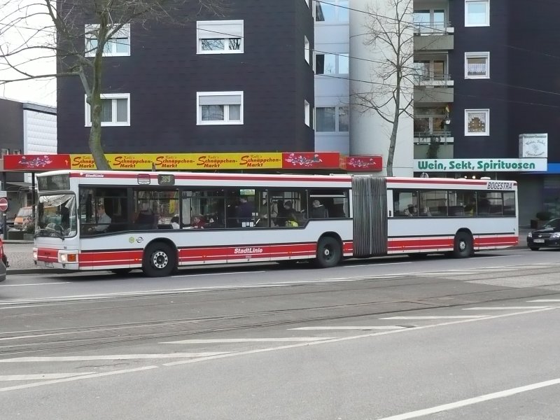 18.02.09,MAN der BOGESTRA Nr.9562 in Wattenscheid.