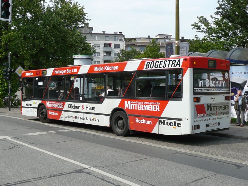 18.06.08,MAN der BOGESTRA Nr.9407 in Wattenscheid.