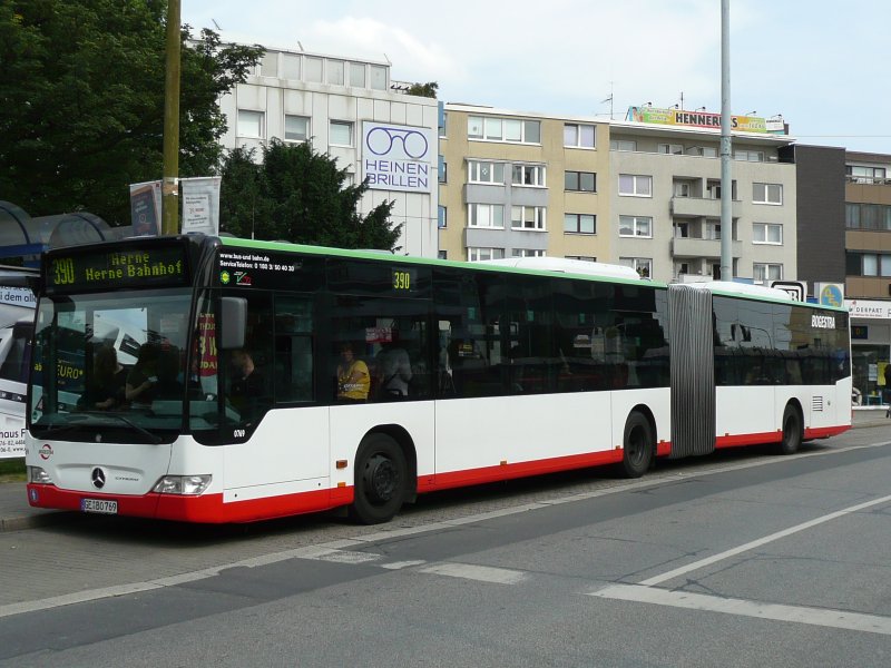 18.06.08,MB-CITARO der BOGESTRA Nr.0769 in Wattenscheid.