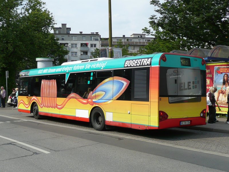 18.06.08,SOLARIS der BOGESTRA Nr.0304 in Wattenscheid.