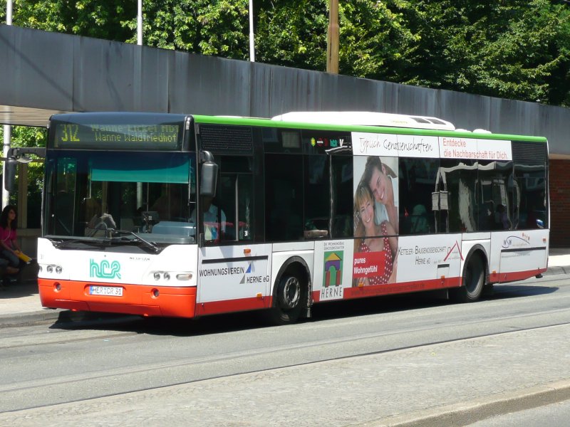 24.06.08,NEOPLAN der HCR Nr.31,Wanne-Eickel,Am Buschmannshof.