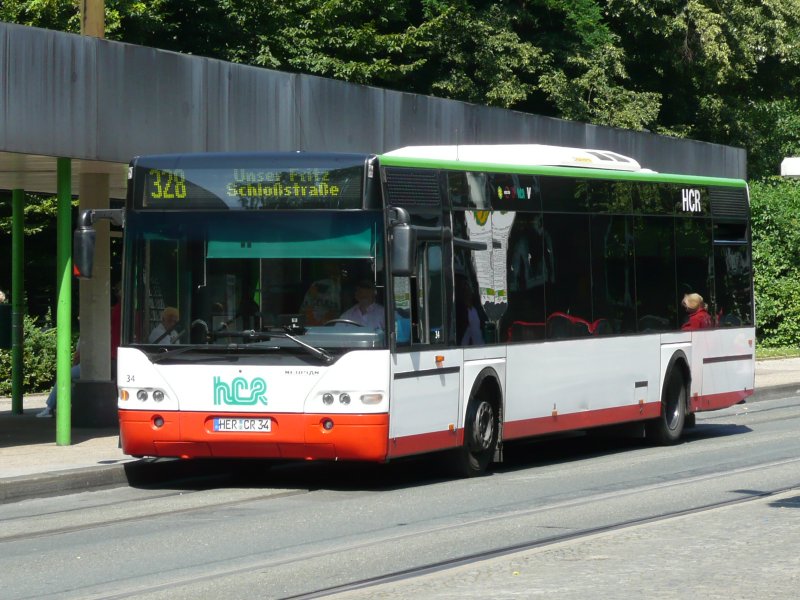 24.06.08,NEOPLAN der HCR Nr.34,Wanne-Eickel,Am Buschmannshof.