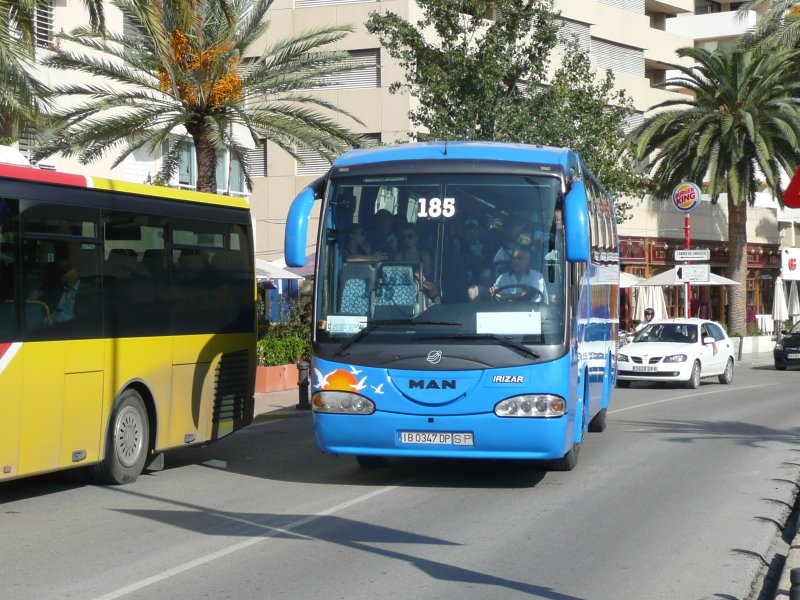 25.09.09,MAN-IRIZAR in Eivissa(Ibiza-Stadt).